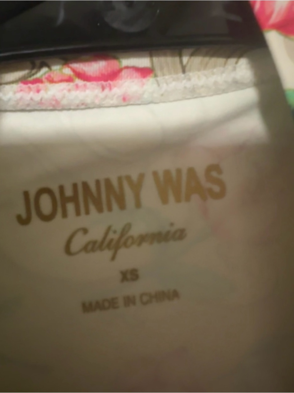 Johnny Was holly printed 1/2 zip surf shift CSW5220-J size XS boho beach - Picture 4 of 7